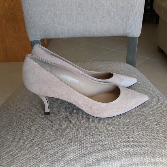 stuart weitzman pink pumps